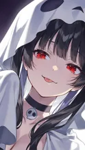 👻おばけツインテちゃん👻 — 布武さんのAIイラスト