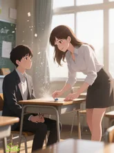 思春期の視線