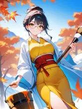 そろそろ　だいだい色の時期ですね
