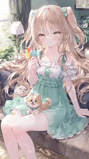 繁花 - 画像生成チャレンジ / もちもち