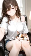 人形 vs 生身·動かないほうは の投稿作品