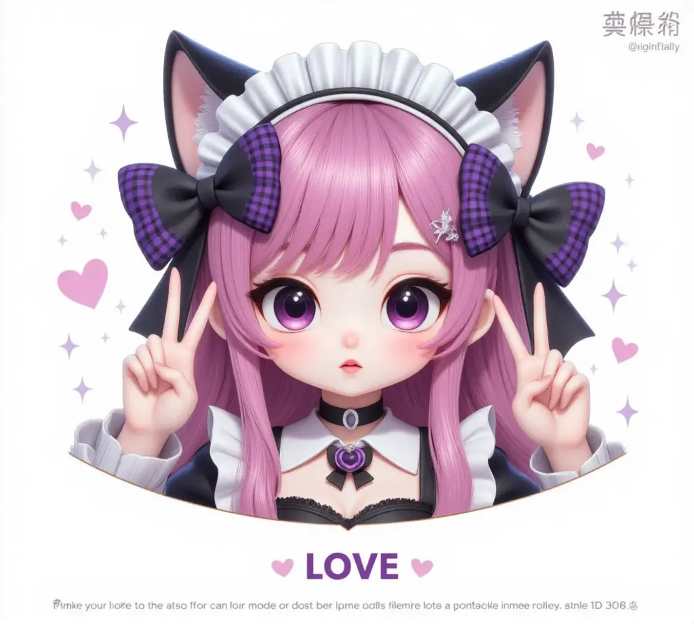 ピース✌[ ’ω’ ]✌ — 姫さんのAIイラスト