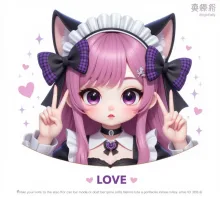 ピース✌[ ’ω’ ]✌ — 姫さんのAIイラスト