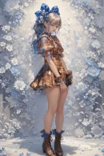 青緑 — 紅紫 藍さんのAIイラスト