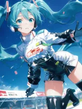 レーシングミク的な！？