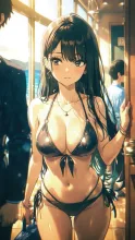ビーチの水着美女·真夏のビーチ の投稿作品