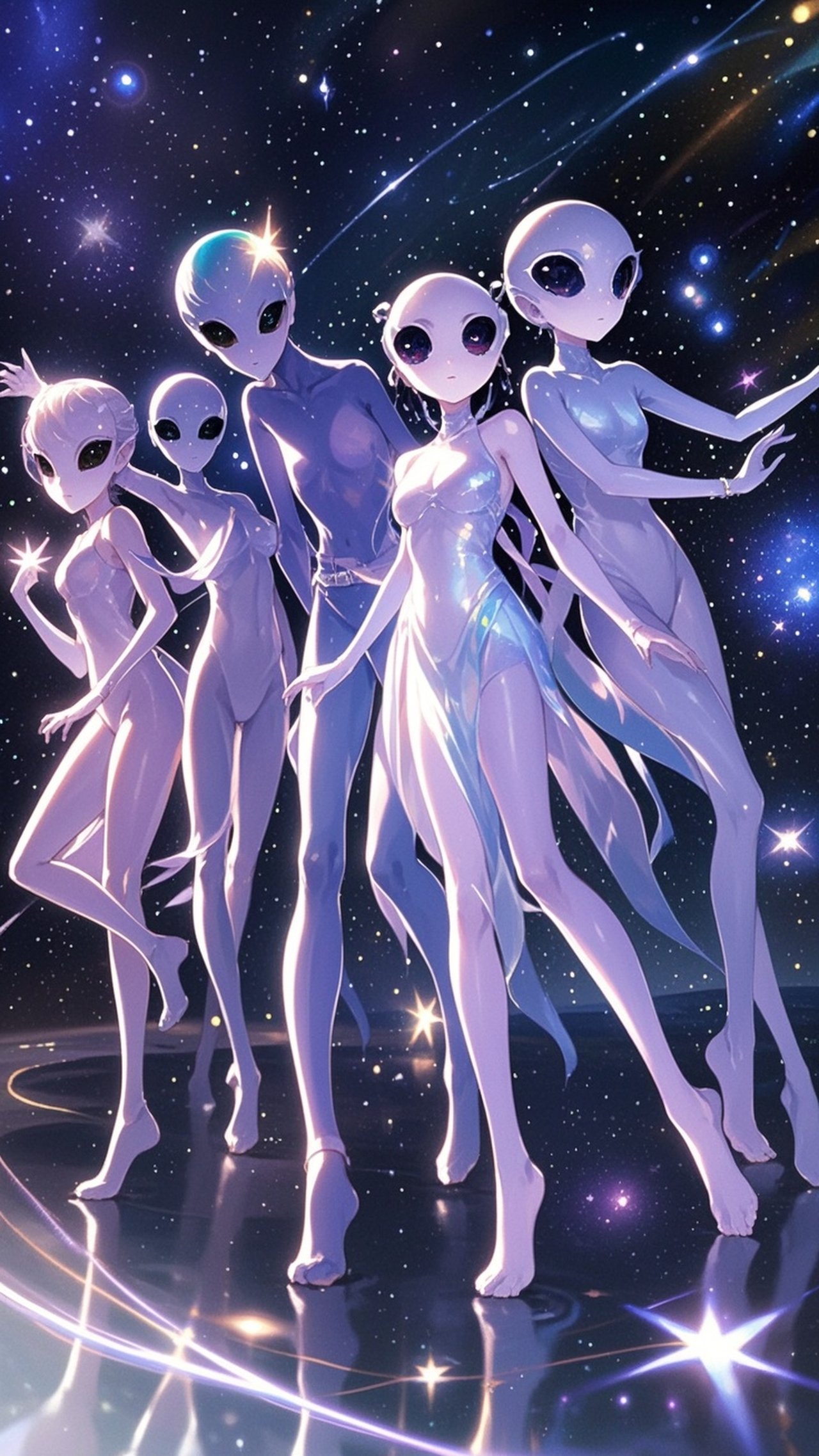 どこかの星のアイドルグループ