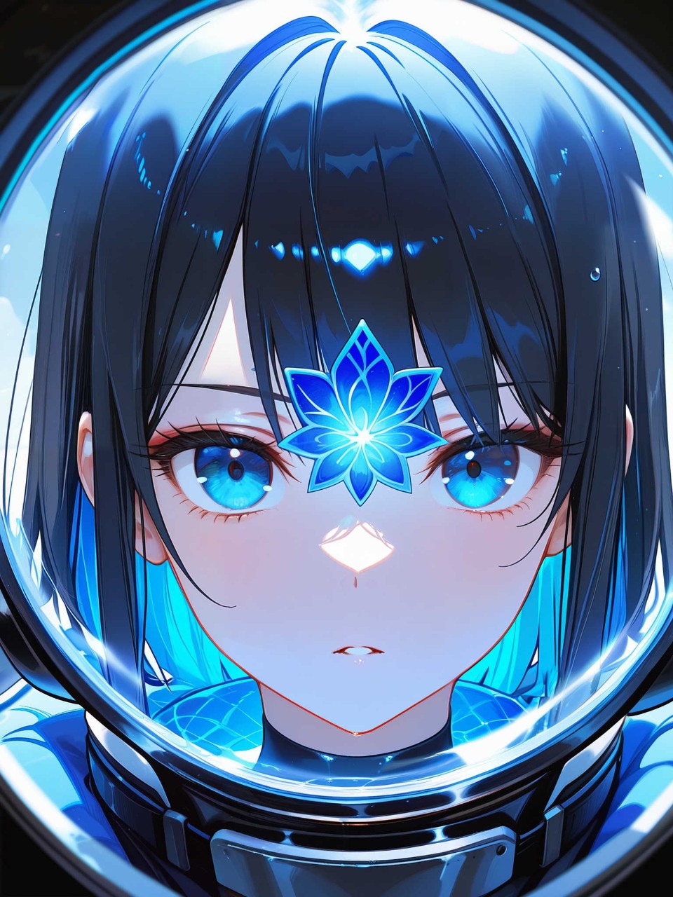 海に泳ぐイラストがAIに任せたらなんか潜水服みたいなのがで来ちゃったよ — 香風さんのAIイラスト