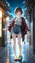結べない半纏