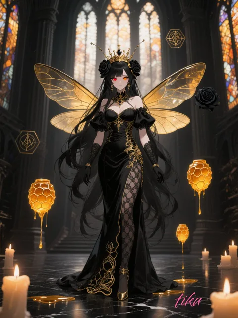 蜂🐝の女王様とゴシック