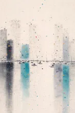 余光 #01｜Abstract City Reflection — Sue SuさんのAIイラスト