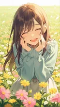 綺麗 — 花畑イラストのAIイラスト｜SUPPART