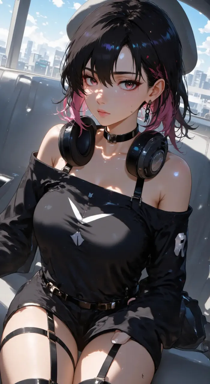 配信者の成年女性