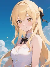 クラシックなブロンド美女 — 三日月さんのAIイラスト