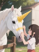 「今日からあなたはユニコーン」 — ふぁにさんのAIイラスト