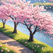 🌟 イベント第25弾·🌸 AIが筆を取ると、桜が新たな花咲く方法を得る の投稿作品