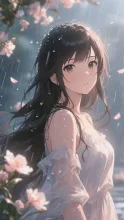 雨粒が消える前に·今宵チャレンジ の投稿作品