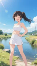 田舎の元気娘