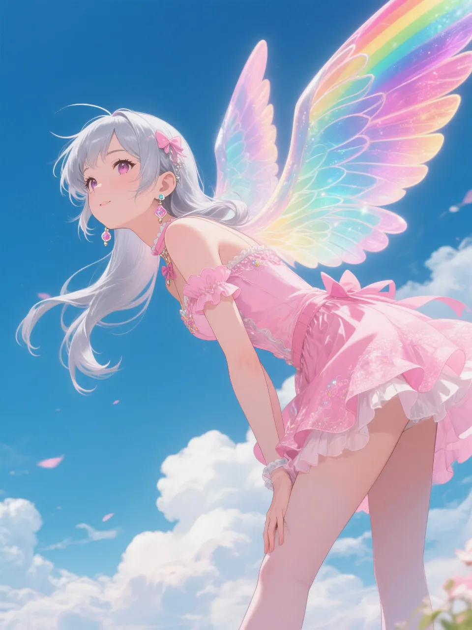 美しい羽根