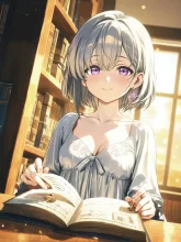 栞をはさむ指·読みかけのページに の投稿作品