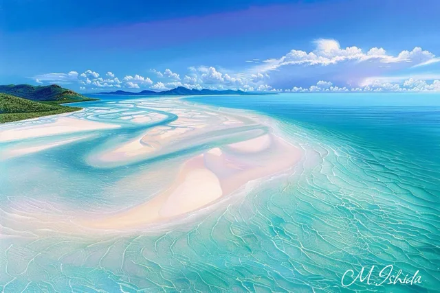 ホワイトヘブンビーチ🏖️