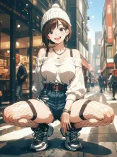 んー