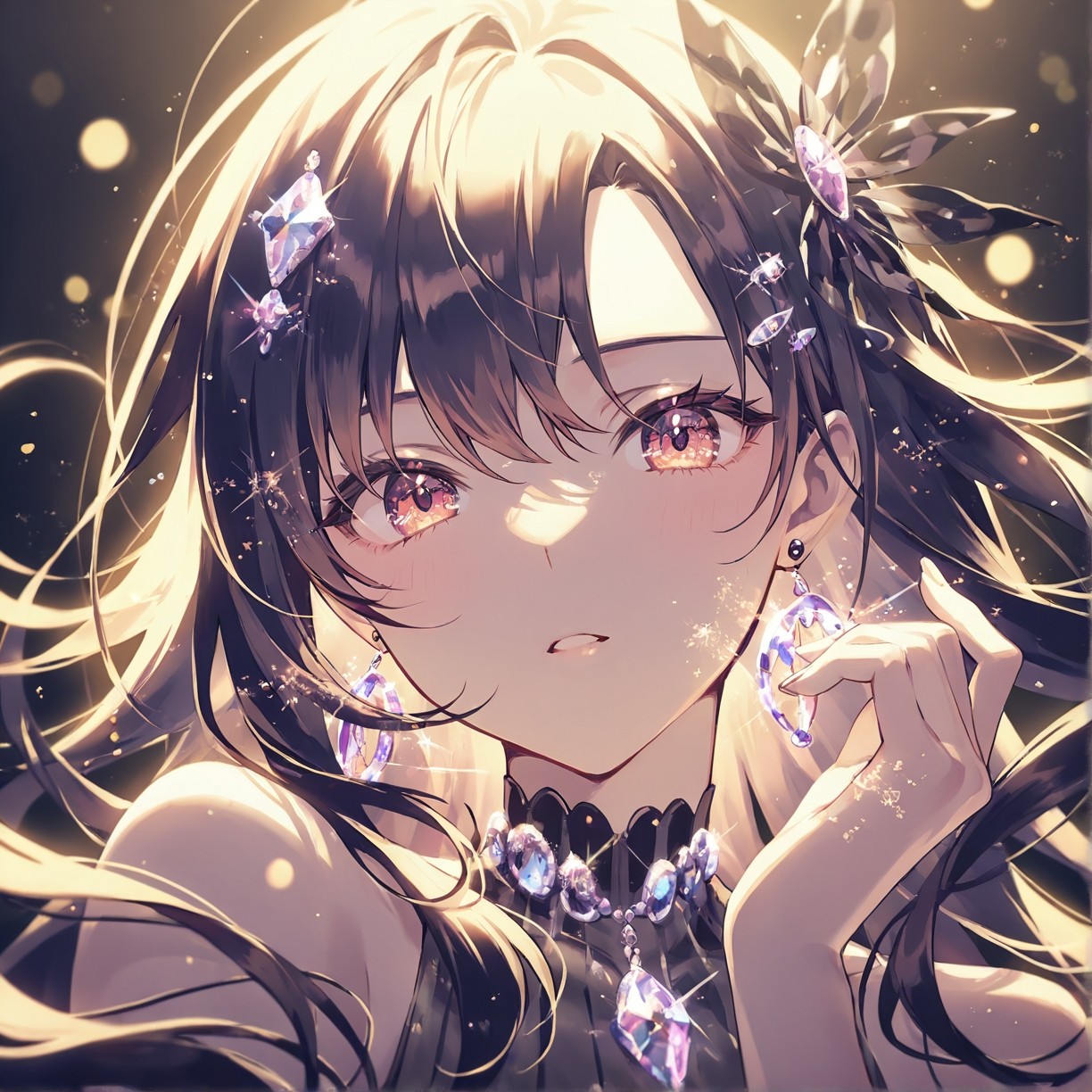 宝石少女 — RANさんのAIイラスト