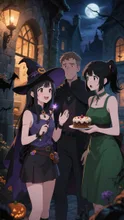 ソウルケーキと心配される魔女 — ハロウィンイラストのAIイラスト|SUPPART