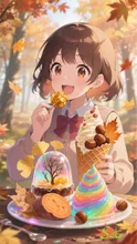 秋の味覚フルコーススイーツ