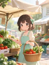 初夏の朝市·初夏チャレンジ の投稿作品