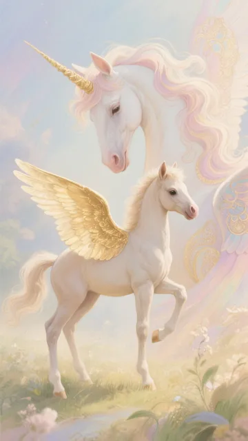 Mother and Child Pegasus😊👍