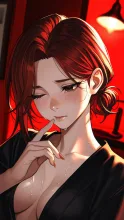 濡れた目