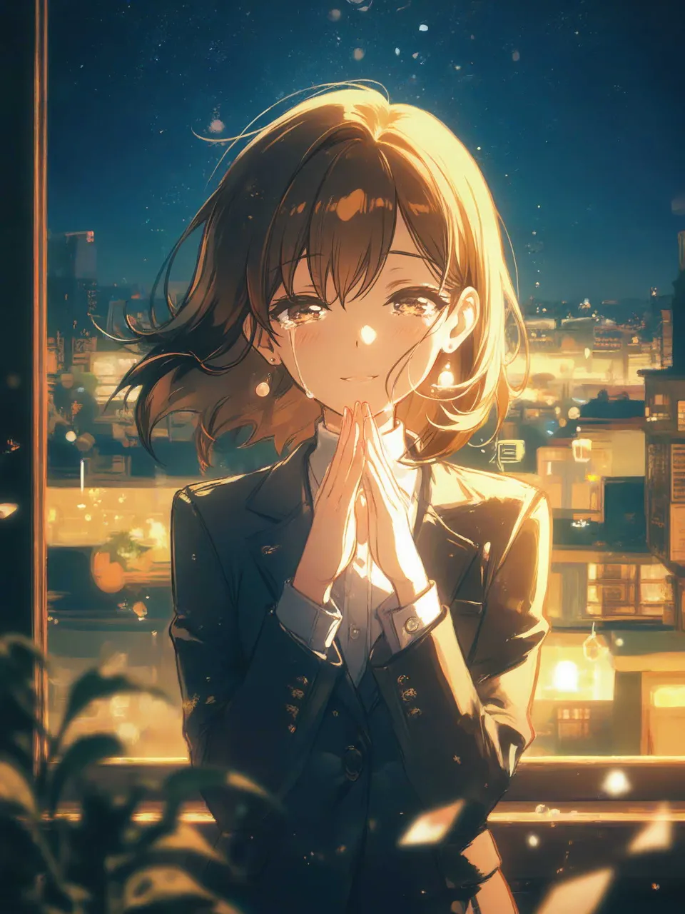 今宵の涙 — 自己満工房さんのAIイラスト