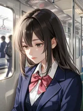 朝の満員電車·チャレンジ の投稿作品