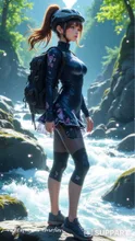 mountain stream climbing