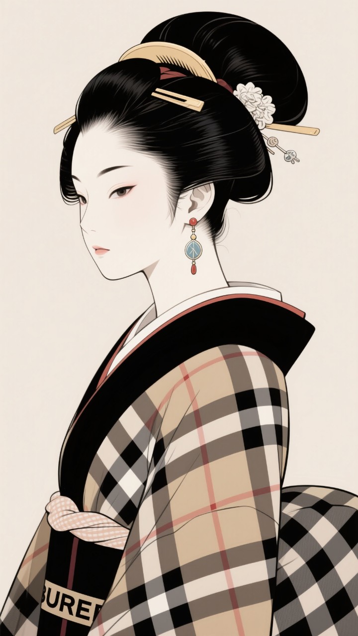この時代にBURBERRYがあったなら。 — 火咲・和霸さんのAIイラスト