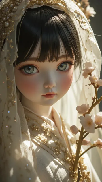 Exquisite antique Japanese… - 花嫁のベール