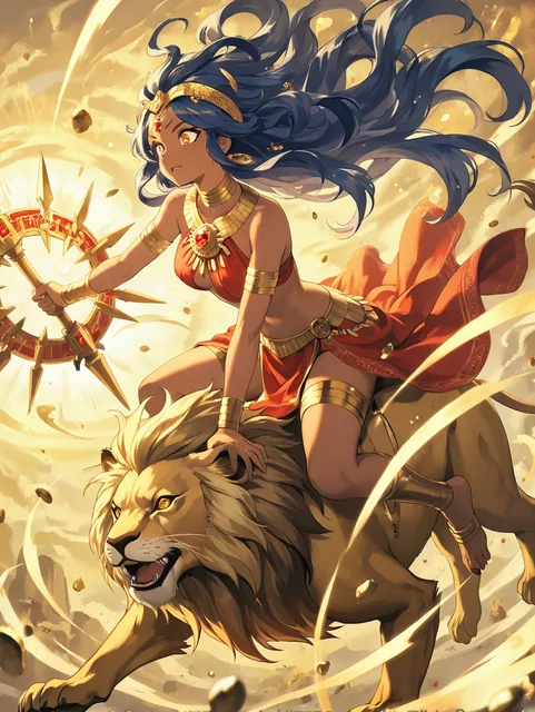 勇気と戦いの女神
