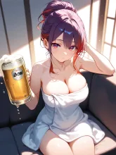 風呂上がりのビール🍺