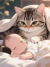 この子は私の妹ニャ!