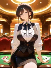 カジノ·勝負を分ける流し目 の投稿作品