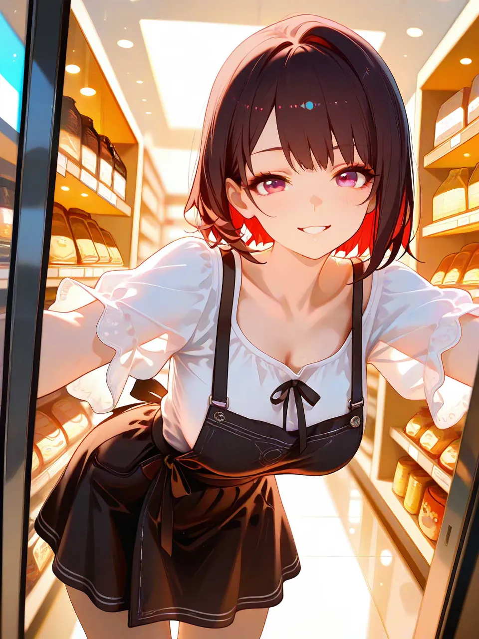 夏のサマーセール店員