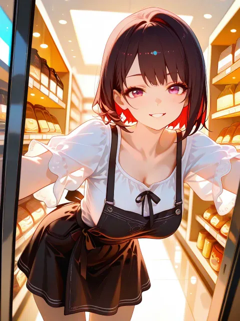 夏のサマーセール店員