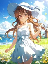 海のよく見える丘2（幻月）