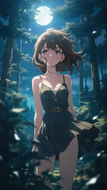 月に吠える夜