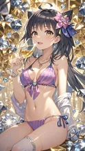 宝石に囲まれて♦️
