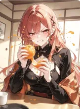 みかん汁とんだぁー