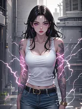 痺れる女