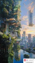 The Interdimensional Crossroads: Osaka Expo.-48 — Kimata Nao（木全 菜緒）さんのAIイラスト