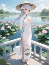 チャイナじゃないよ?🤭 — 蓮池イラストのAIイラスト|SUPPART
